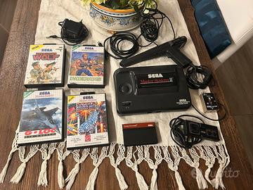 Sega MASTER SYSTEM Pistola light phaser e 5 Giochi