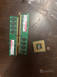 Processore intel core 3 - ram ddr2 x2