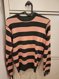 Maglione Carhartt · Taglia S · Rosa e Verde 💚💗