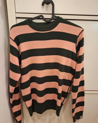 Maglione Carhartt · Taglia S · Rosa e Verde 💚💗