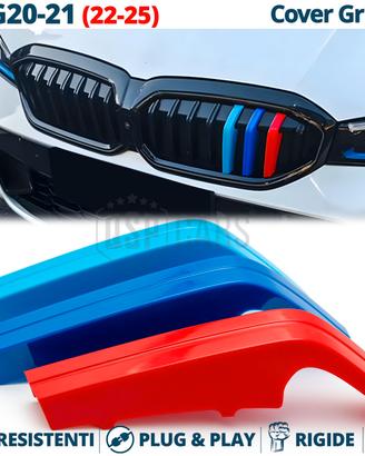 COVER Griglia per Bmw SERIE 3 G20 21 Fasce M Sport