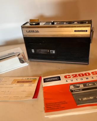 Grundig radio e tape