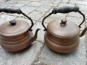 Bollitore acqua vintage rame