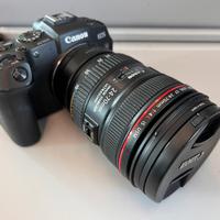 Canon Eos RP + anello EF RF + EF 24-70 f 4