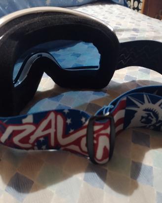 Maschera Raven sci/moto