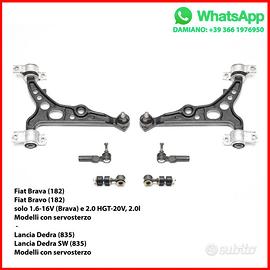 Kit 6 Bracci Anteriori Fiat Brava 182 Lancia Dedra