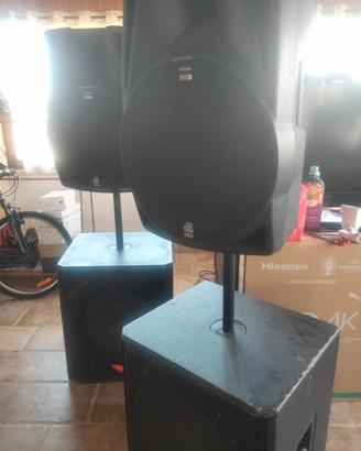 subwoofer più casse