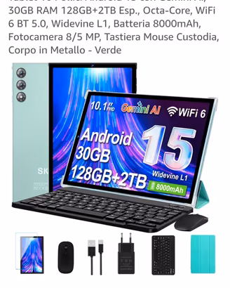 tablet 10 pollici in garanzia 