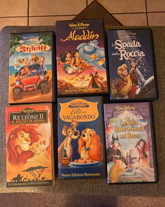 Videocassette walt disney