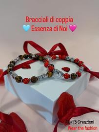 Bracciali di coppia artigianali 🩵 Essenza di Noi 💝