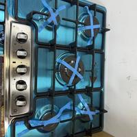 Piano cottura 70cm acciaio griglir in ghisa nuovo