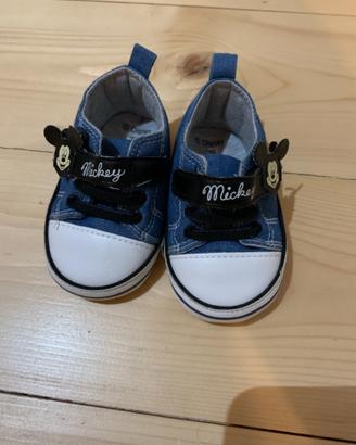 Scarpe neonato prenatal- mickey mouse
