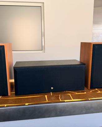 KEF 4 casse + subwoofer + diffusore centrale