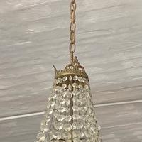 Lampadario a sospensione in cristallo