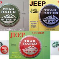 JEEP TRAIL RATED 4x4 Stemma RENEGADE WRANGLER Logo