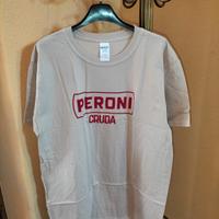 T-shirt Maniche Corte Birra Peroni Cruda Taglia L