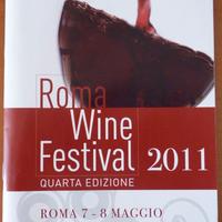 132 - LIBRETTO - ROMA WINE FESTIVAL 2011