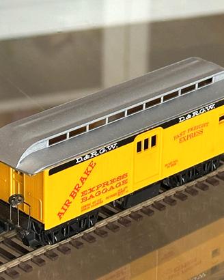 Treno Passeggeri Roundhouse 3747 D&RGW Silverton
