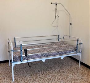 LETTO ORTOPEDICO ELETTRICO CON ACCESSORI