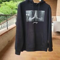 Felpa Mister Tee con cappuccio nero