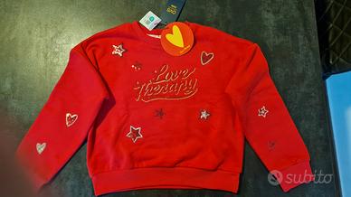 Felpa bambina 9-10 anni 