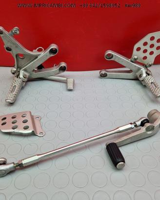 PEDANE PILOTA HONDA CBR 600 RR 2007 2008