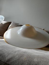 Plafone grande in vetro Murano vintage