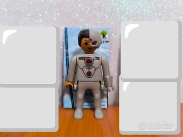 🔴 Personaggio Kinder Playmobil DC - Cyborg 