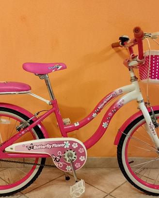 Bici bimba 20" schiano Butterfly 