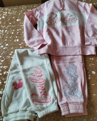 set 3 pezzi tuta più pantalone 