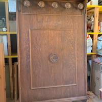 Appendiabiti  vintage anni 50 in legno massiccio