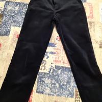 pantaloni blu scuro benetton taglia 38