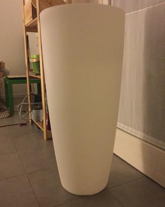 Vaso bianco esterno interno
