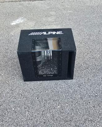 Subwoofer Alpine  SBG-1244 BP
