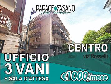 Piazza Amendola - Ufficio 3 Vani + Sala d'Attesa