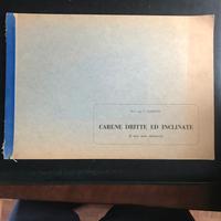 Carene dritte ed inclinate di una nave mercantile