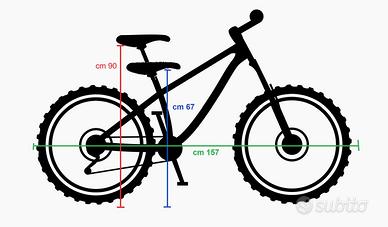 Bici MTB btwin rockrider 300