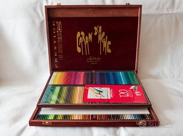 CARAN D'ACHE confezione legno prestige 240pz