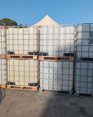 Cisterna con gabbia 1000LT recupero acque USATA