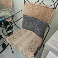 tavolo da giardino con sedie