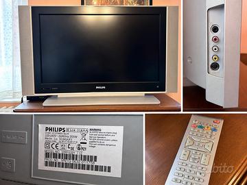 TV Philips 37” LCD con telecomando – funzionante