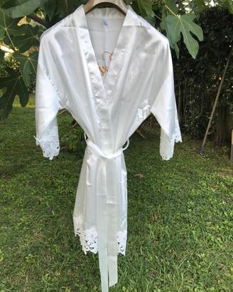 Vestaglia Sposa con scritta Bride