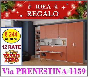 Letto a Scomparsa 1p 12 rate da € 244 a TASSO ZERO
