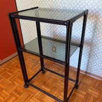 Carrello con Ripiani in Vetro