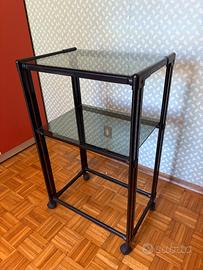 Carrello con Ripiani in Vetro