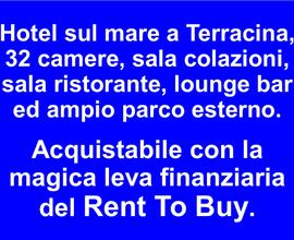 Hotel fronte mare a Terracina
