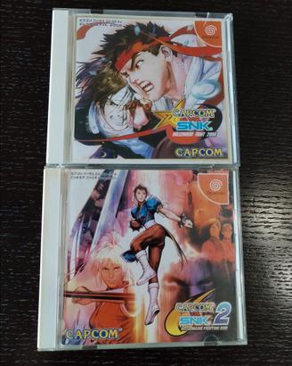Capcom vs SNK 1&2 - Sega Dreamcast JAP