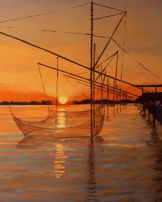 Tramonto sulla laguna