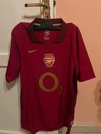 maglia da calcio henry retro anno 2002 nuova