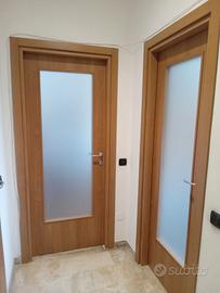 Porte in vero legno Noce Biondo